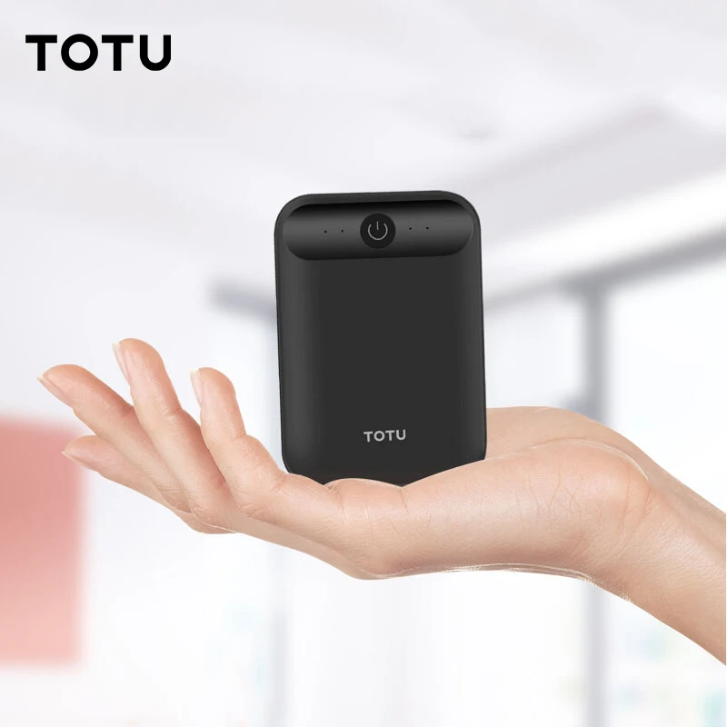 TOTU 10000mah Power Bank For iPhone Xs Xiaomi Poverbank External Battery Charger Pack Fast Charging Dual USB Mobile Powerbank