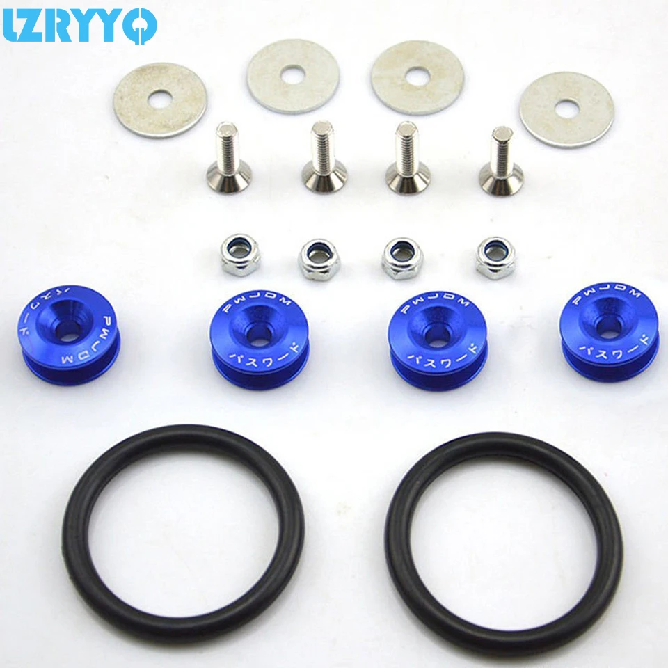 

Password: JDM Quick Release Fasteners Are Ideal For Front Bumpers, Rear Bumpers, And Trunk / Hatch Lids/Trunk Hatch Set