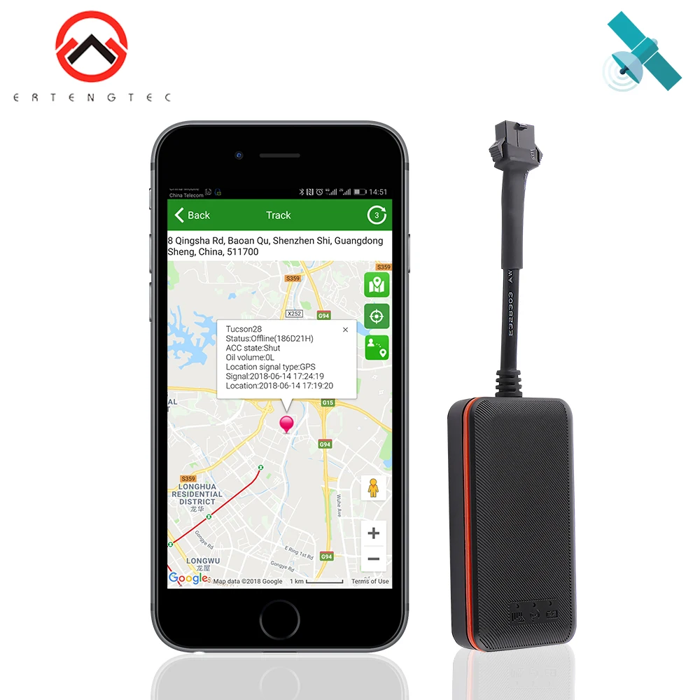 New TK108 mini gps car tracker waterproof IP66 gps GSM locator vehicle