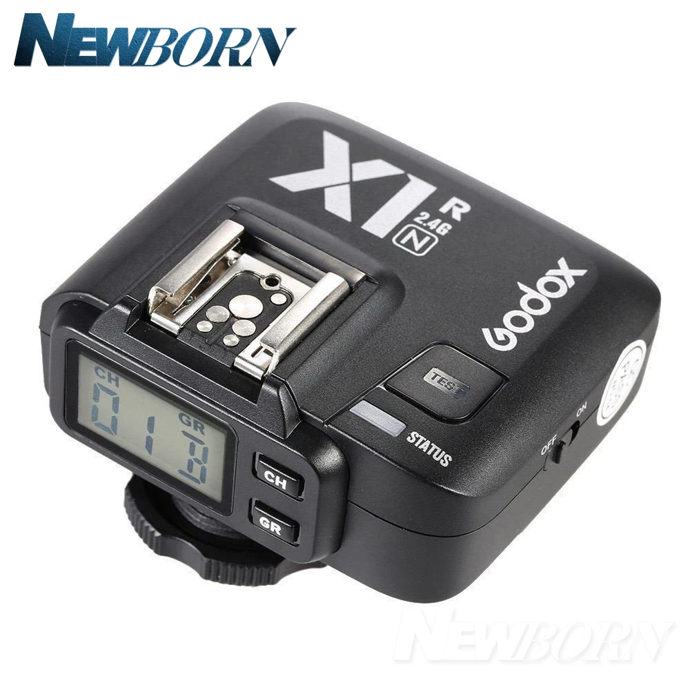 Триггер вспышки GODOX X1N TTL 2 4G беспроводной X1T N передатчик + X1R приемник для Nikon D800 D3X D3