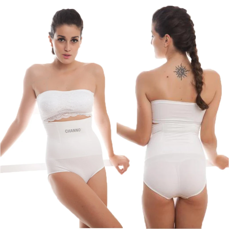 

Solid Color High Waist Abdomen Shorts Body Slimming Body Abdomen Underwear Seamless Breathable Shaping Underwear