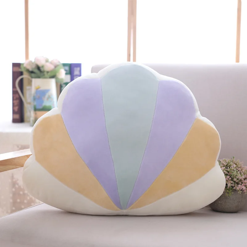 

Creative Conch Pillow Cushion Plush Toy Home Sofa Decoration Children Christmas Gift Girl's Kawaii Valentine Present