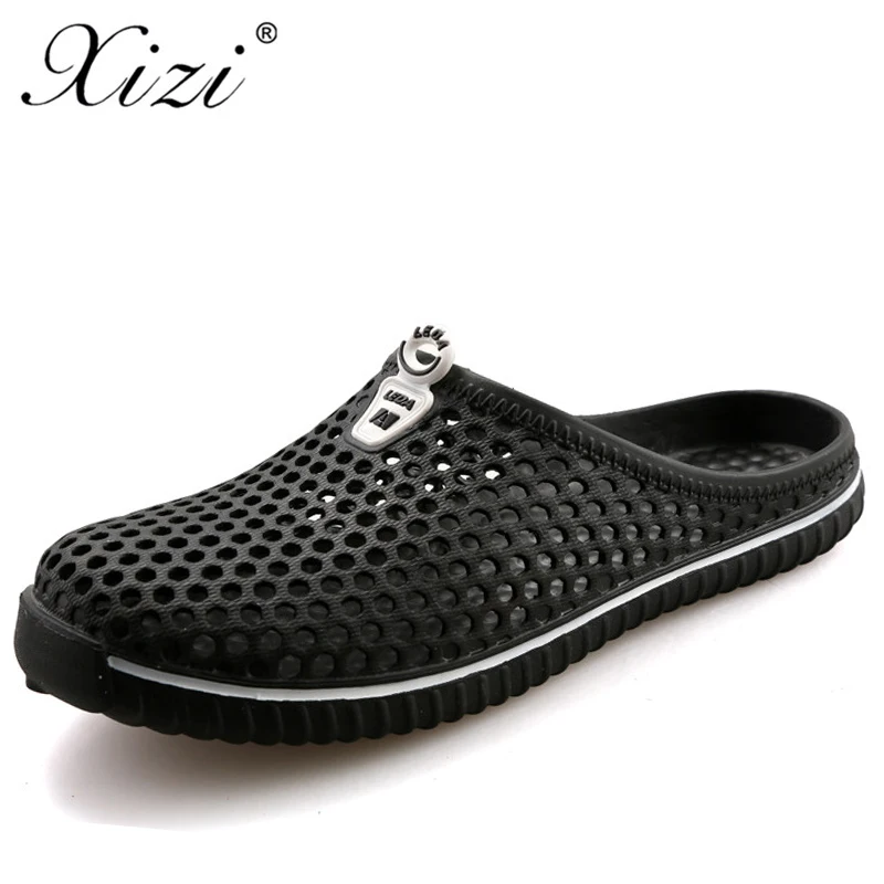

Xizi Men's Summer Shoe Sandals Breathable Beach Slip-On Flip Flops Mens Slippers Lighted male versae Outdoor Shoe Big Size 35-45