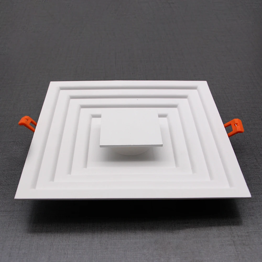 

ZEROUNO Ultra Bright Square LED Downlight 6W 12W Aluminum AC110V 220V LED Down Light Ceiling Recessed Spot Light Bedroom Kitchen