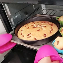 Кухонные аксессуары, силиконовый зажим для горячей плиты, кухонный органайзер, мини силиконовые перчатки, перчатки для микроволновой печи, изолированный зажим для теплового горшка