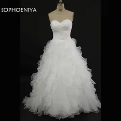 Vestido de noiva Новое поступление белый строки белое свадебное платья 2019 brautkleid кружева свадебное халат де mariée