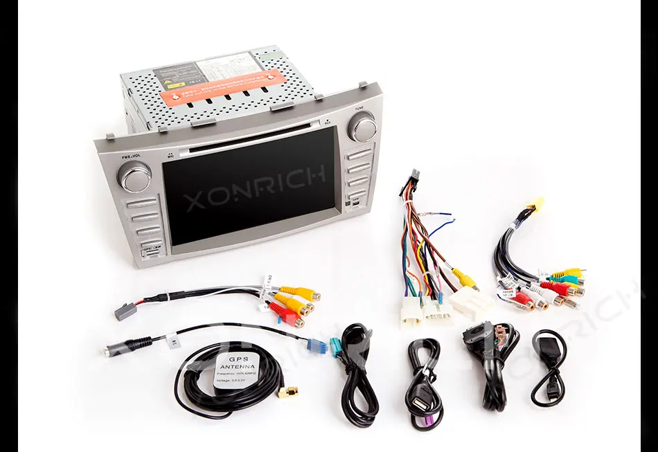 Flash Deal 2 Din Car DVD Multimedia Player For Toyota Camry 2007 2008 2009 2010 2011 Aurion GPS Navigation Head Unit Stereo Radio Audio BT 19