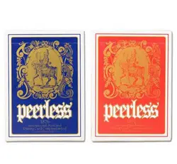 Peerless 1876 Poker международный стандарт игральные карты компания ограниченная синяя или красная колода магический реквизит магические трюки