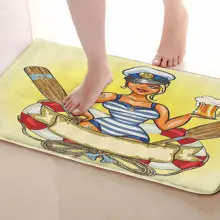 Темно-Стиль Ванная комната Коврики, забавные Нескользящие Для ванной Коврики, Занавески для душа Интимные аксессуары, Коврики Чинг вашей душе Шторы