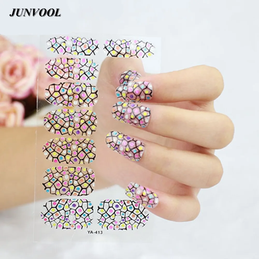 transparent nail stickers