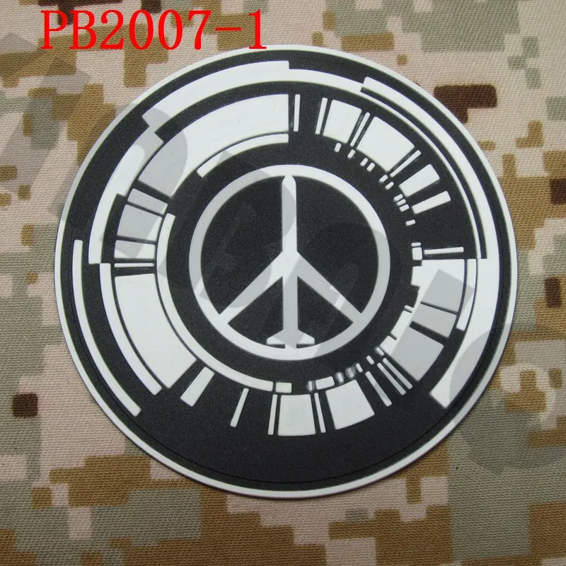 3D ПВХ патч MGS PEACE WALKER спецназ Группа тактический военный боевой дух 8 см* 8 см