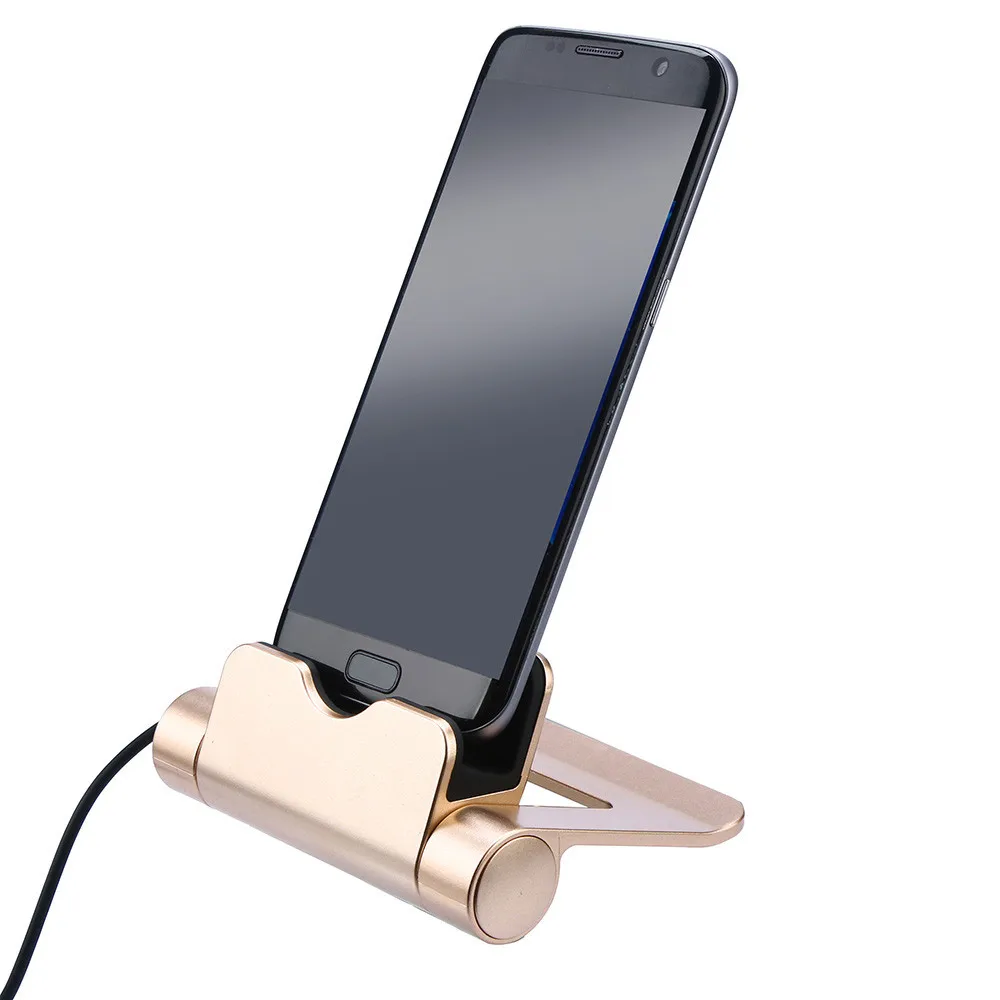 EPULA Горячая 360 градусов Mirco USB Настольная зарядная подставка Док-станция Колыбель