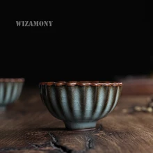 1 шт. КИТАЙСКИЙ РЕДКИЙ Longquan Высший сорт Celadon фарфор гайвань фарфоровая чашка чайная чаша 70 мл для коллекция произведений искусства Китай чайная чашка