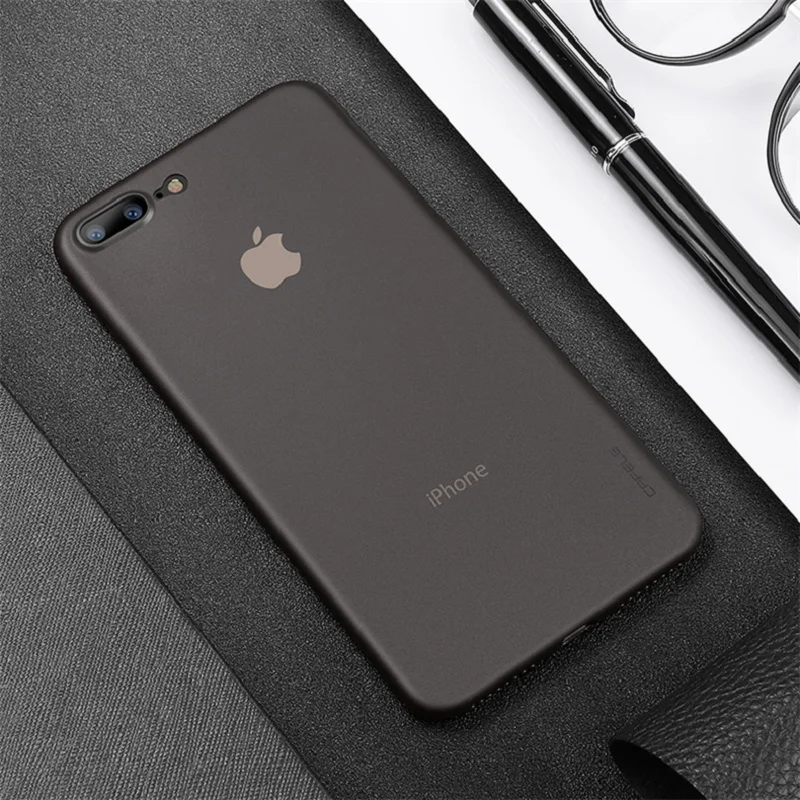 

Luxury Ultra Thin 0.4 mm Case for iphone X Xs Max Plain Matte Case for iphone 7 8plus Anti fingerprint Case for iphone 6 6s plus