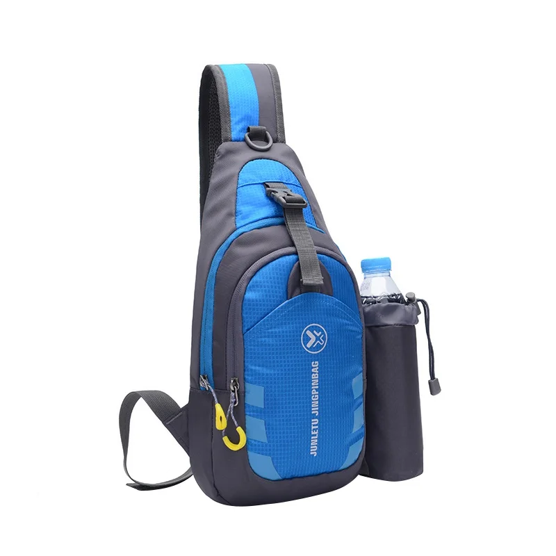  Outdoor Running Sling Bag Chest Shoulder Backpack Crossbody Bags With Bottle Holder For iPad Tablet - 32912554178