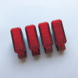 Universal Car Door Panel Interior Red Warning Light - OEM Replacement (4PCS)