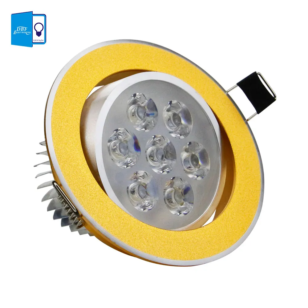 

[DBF]3w 5w 7w 9w 12w 15w Ceiling downlight Cree LED ceiling lamp Recessed Spot light 220V/110V home illumination led bulb light