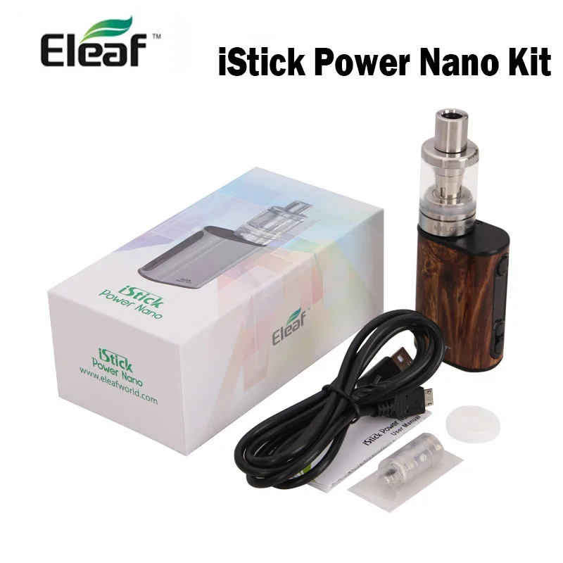 

Original Eleaf iStick Power Nano Kit with 2ml MELO 3 Nano Tank iStick Power Nano Battery Mod 40W Compatiable with EC Head Vape