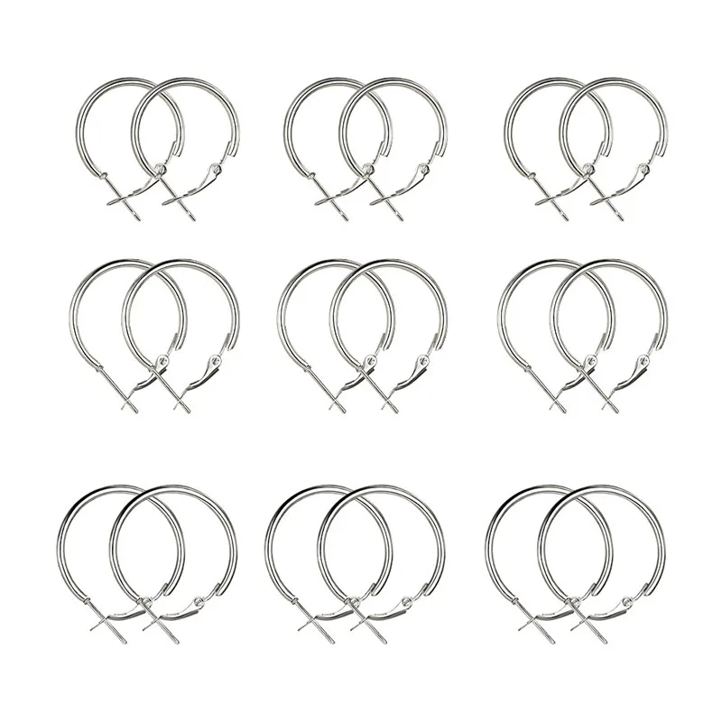

2019 New Simple Earrings Popular Wild Personality Round Lady Geometric Exaggerated Nine Pairs Of Suits
