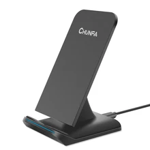 CHUNFA New Qi Wireless Charging for Samsung S8 S8 Plus S6 Edge Qi Wireless Charger for Samsung Galaxy S7 Edge Fast Charger Dock
