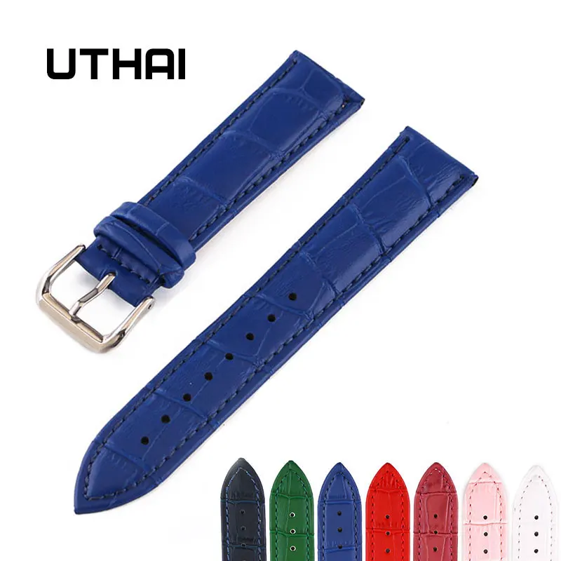 UTHAI Z11 новые часы браслет пояс Женские Ремешки для наручных часов ремешок из