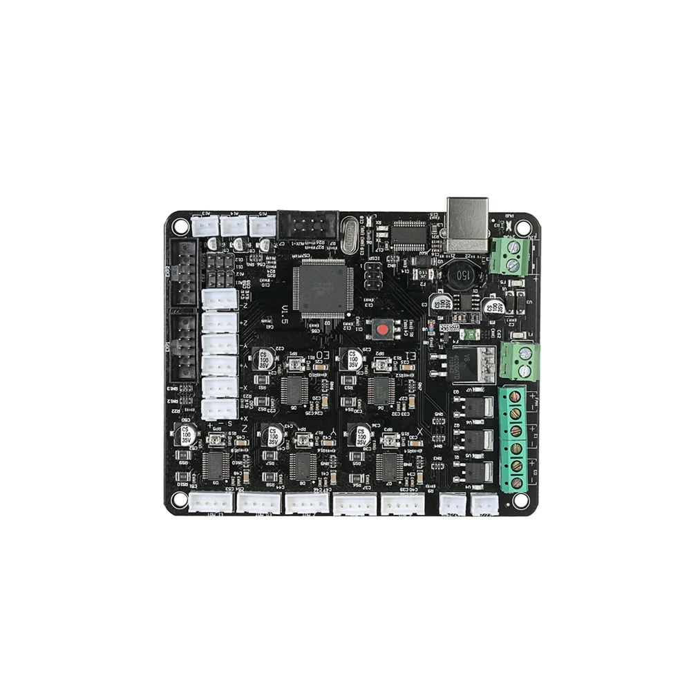 MKS Base V1.5 3d принтер плата контроллера материнская плата драйвер материнской платы плата замена для Ramps 1,4+ Mega 2560+ A4988 печатная плата