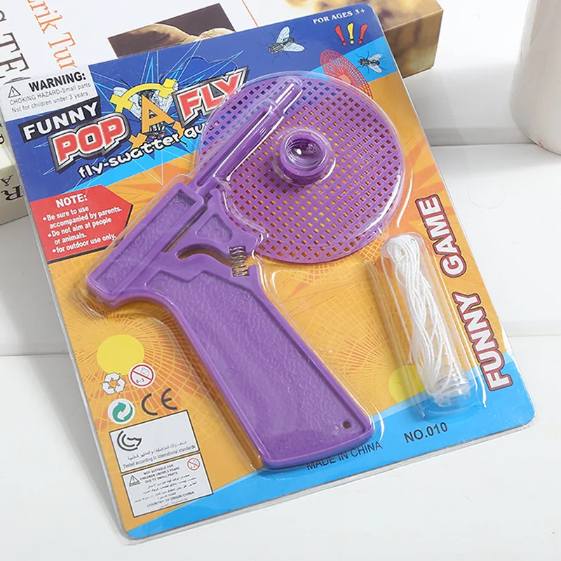 1 to 4 Pack Fly Swatter Gun Shooting Mosquito Pest Killer Bug Eliminator Spider Catcher Insect Shooter Buginator Flygun Pistol