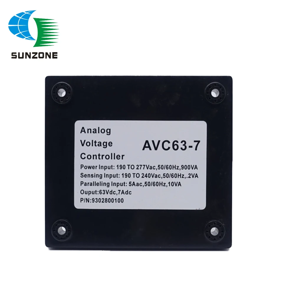 Высококачественный дизельный двигатель AVR AVC63-7 для генератора Basler