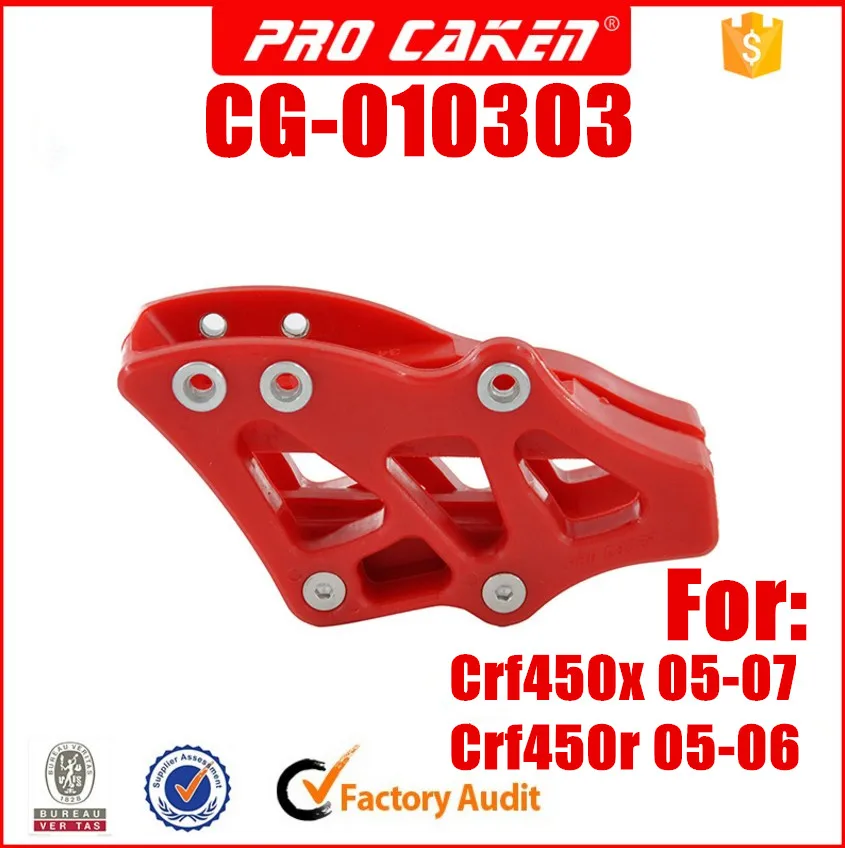 motorcycle rear Durable Plastic chain guide guard for honda CRF 450