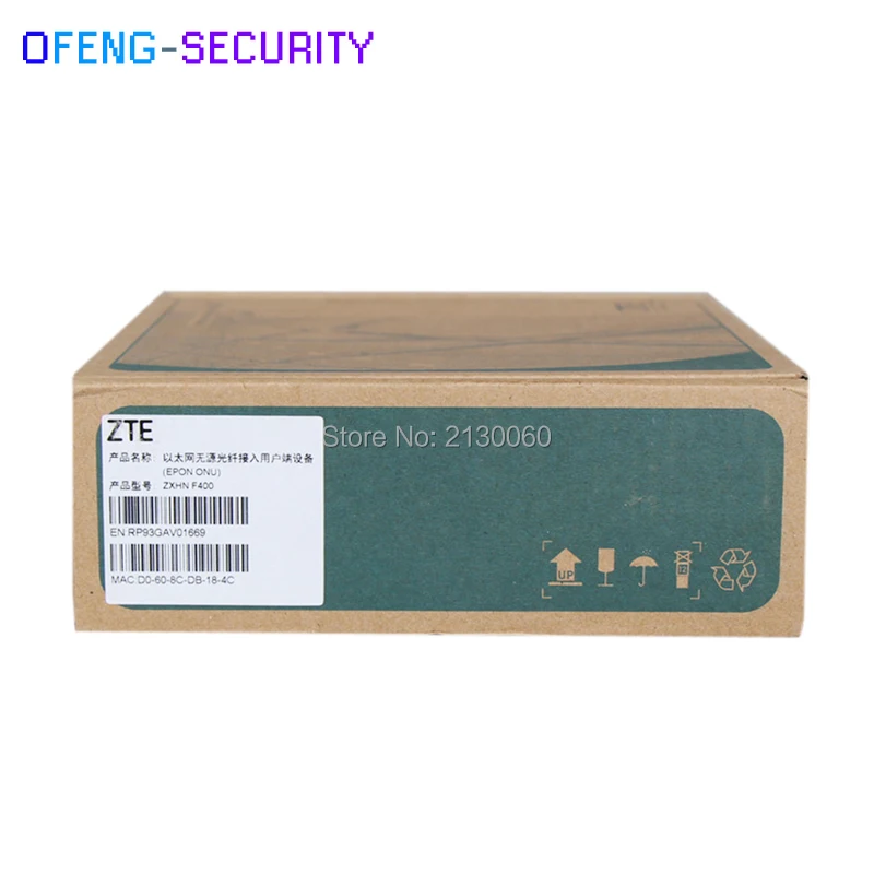 Zte ZXA10 F400 EPON маршрутизатор версия 6,0 Поддержка FTTH HGU 1GE 3FE ту же функцию F668 F460 F660 F600 GPON ONU ONT