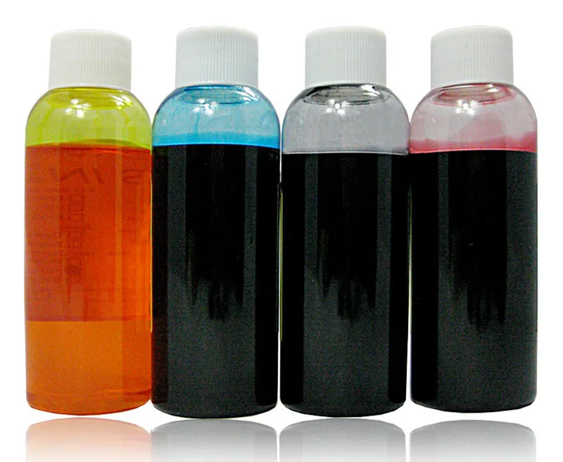 400 мл съедобные краски DIY питания использования чернил для торта съедобные краски бутылки для Epson 1390 T50 R330 R230 R270 R290 1400 1410 4*100 мл съедобные краски