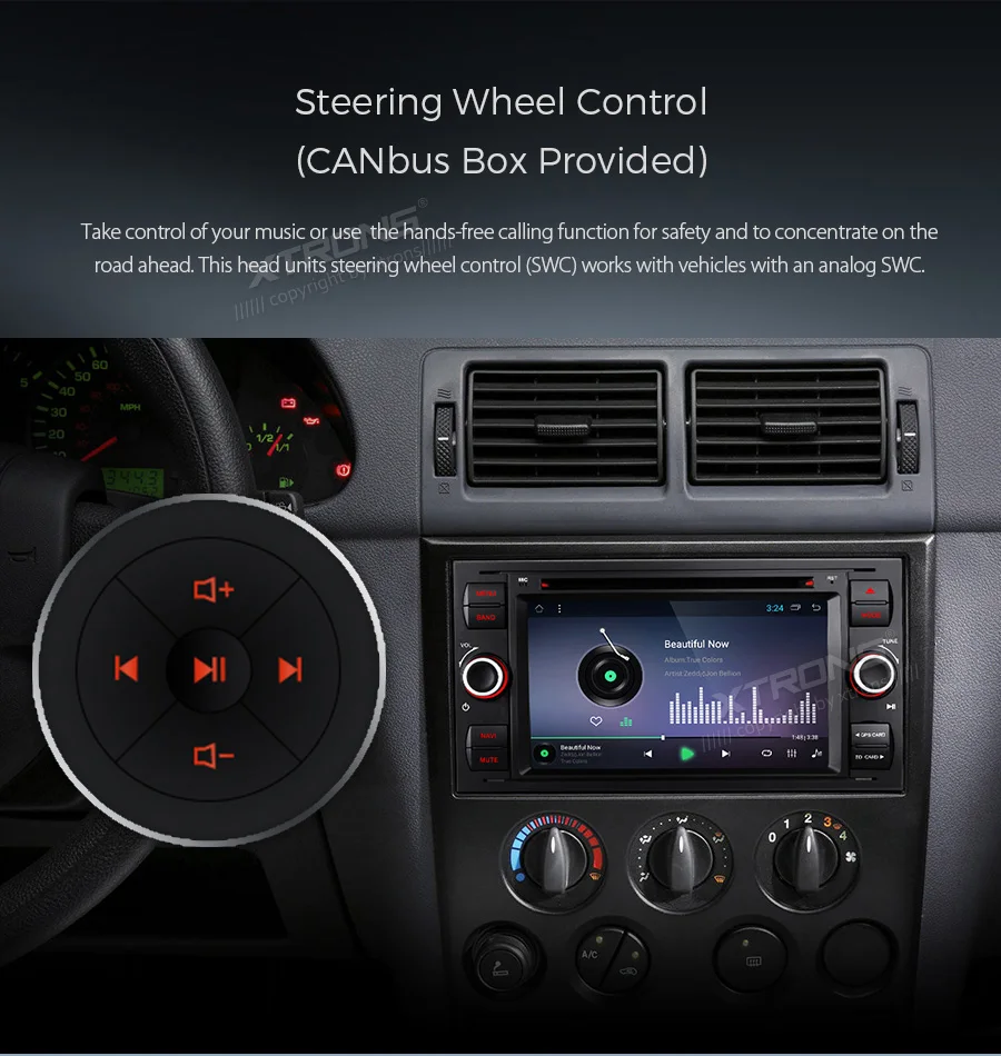 Perfect XTRONS 7" Android 8.1 Car Stereo DVD Player Radio GPS Navigation WIFI TPMS for FORD Focus II C-Max 2005 2006 2007 Fusion Transit 16