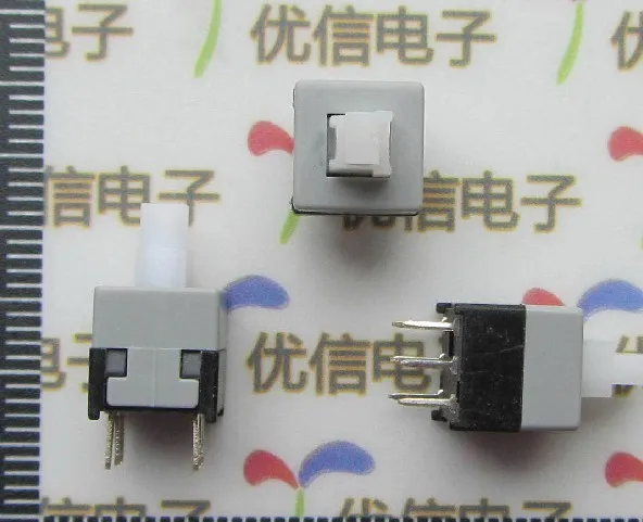 

8.5*8.5MM 6P non-locking Key switch Push button switch