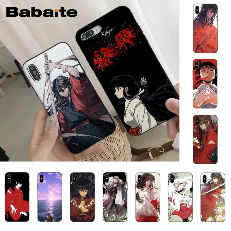 Чехол для телефона Babaite Inuyasha iPhone 8 7 6 6S Plus X Xs Xr XsMax 5 5s SE 5c Cover11 11pro 11promax|Бамперы| |