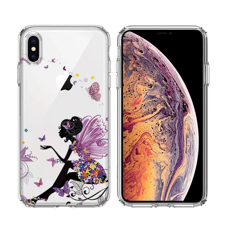 Arvin Case FOR  Iphone XR Soft Clear Protective TPU Back Cover FOR 5 5S 6s Plus X XS Max Painting Silicon Cover FOR Iphone 7 8 (13)
