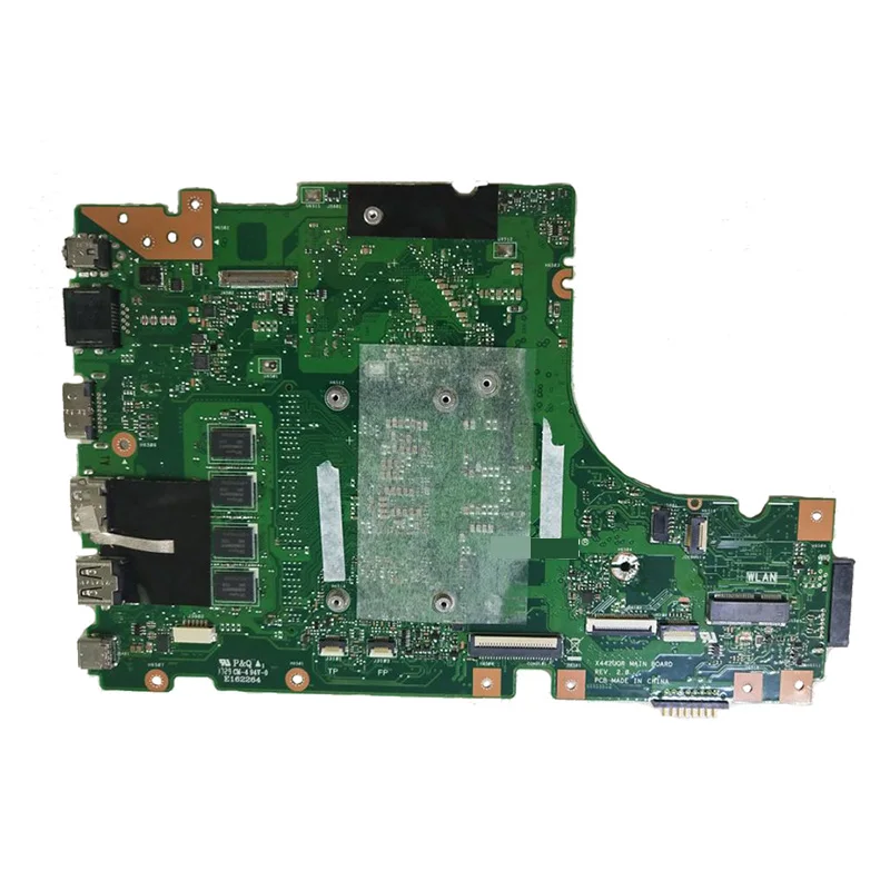  Laptop Motherboard For ASUS X442 X442U X442UR X442UQ X442UQK X442UQR Mainboard 100% Tested with i5-