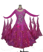 Ballroom Dancing Dresss New Standard Waltz Tango Flamenco Ballroom Costume Adult Ballroom Competition Dance Dresses