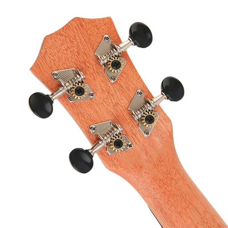 21 дюймов Укулеле сопрано для начинающих укулеле гитара укулеле красное дерево Шея деликатный тюнинг колышек 4 струны деревянная Гавайская гитара#8
