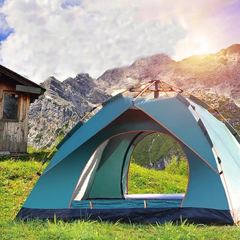 

Automatic Tent 1-2 Person Camping Tent,Easy Instant Setup Protable Backpacking for Sun Shelter,Travelling,Hiking