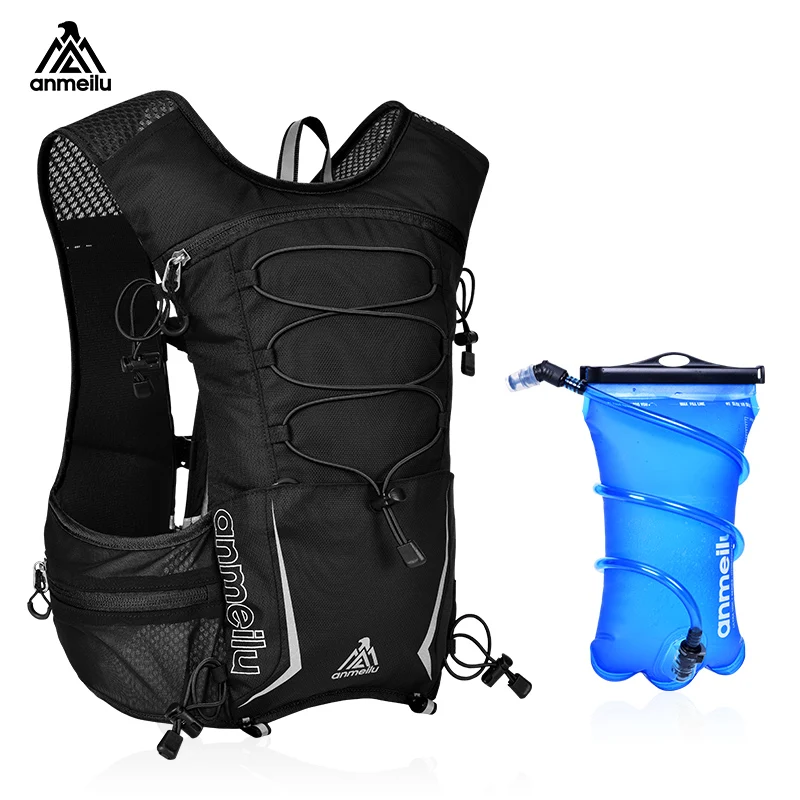 

Anmeilu 2L Water Bag 5L Hydration Backpack Camping Marathon Cycling Climbing Running Water Backpack Bladder Mochila