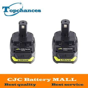 

2x 18V 2500mAh Li-Ion Rechargeable Battery For Ryobi RB18L25 One Plus for power tool P103 P104 P105 P108