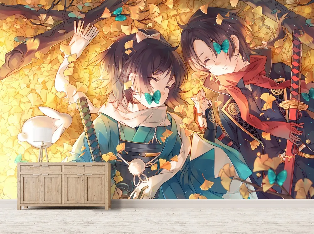 [Самоклеющиеся] 3D Touken Ranbu 055 Япония Аниме настенная бумага настенная печать на стену настенные наклейки