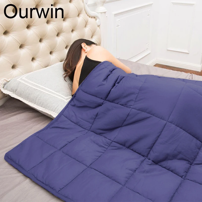 Ourwin 7KG Weighted Blanket Therapy for Anxiety Autism ADHD Insomnia