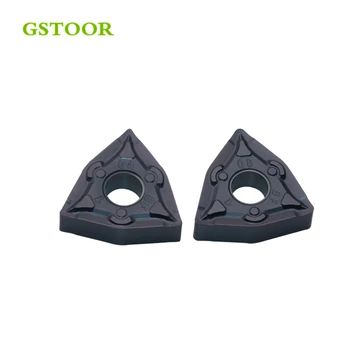 

10PCS External Turning Tool WNMG080404 BF Carbide Inserts High Quality CNC Lathe Tools Milling Cutter
