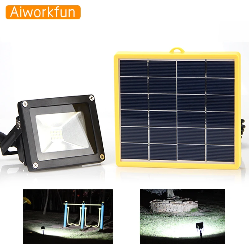 

3W solar LED flood light outdoor waterproof spotlight Battery powered LED flood lamp Garden lamp yard lamps