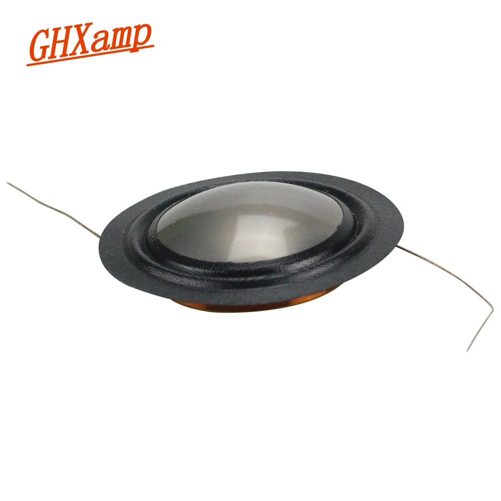 

GHXAMP 25.4mm 25.5Core Tweeter Voice coil Metal Titanium Diaphragm + Composite Silk Film Speaker Repair DIY 6OHM 8OHM