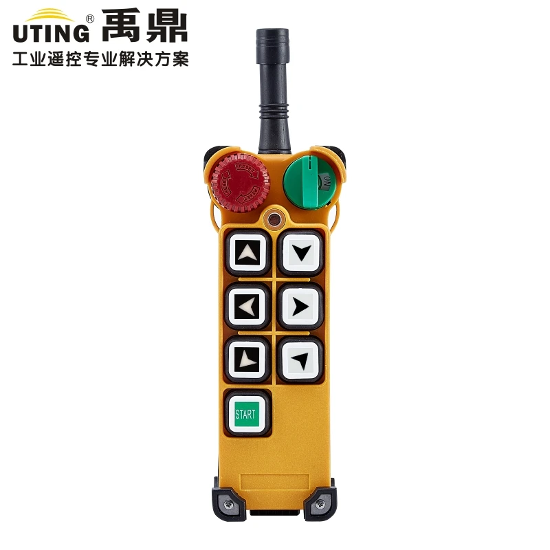 

Nice F24-6S industrial wireless remote control universal remote control transmitter distance for overhead crane AC/DC