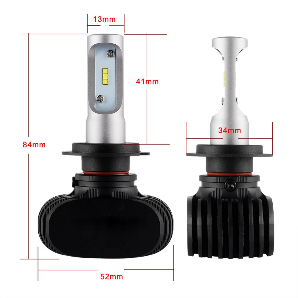 Bevinsee CSP LED Headlight Bulbs Head Lamp Fog Light Bulbs For YAMAHA YZF-R1 2007-2014 YZF-R6 2003-2015 YZF-R3 2015 Single Beam