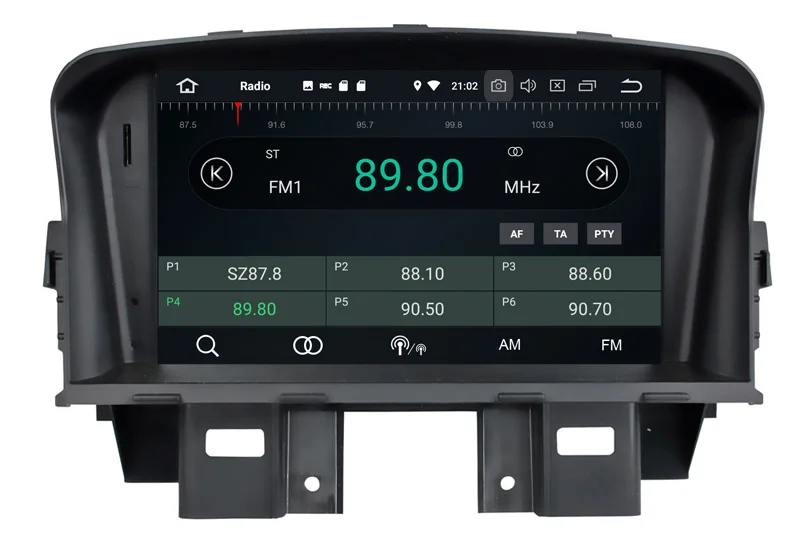 Top octa core android 9.0 4+64G car multimedia gps player for chevrolet cruze 2008-2014 with gps navigation wifi bluetooth audio 1