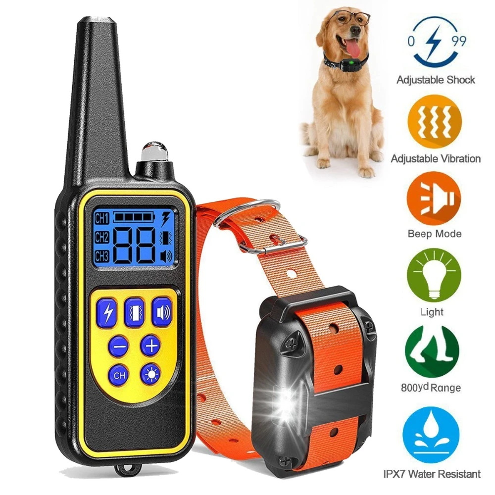 Safe dog training collars Clearance